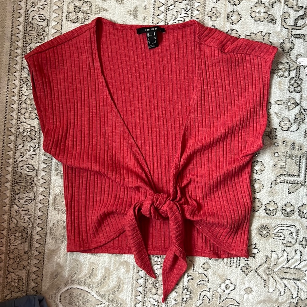 Crop Tie top